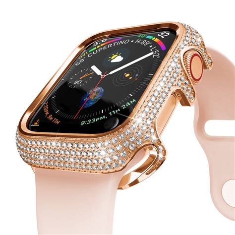 luxury diamond apple watch cases